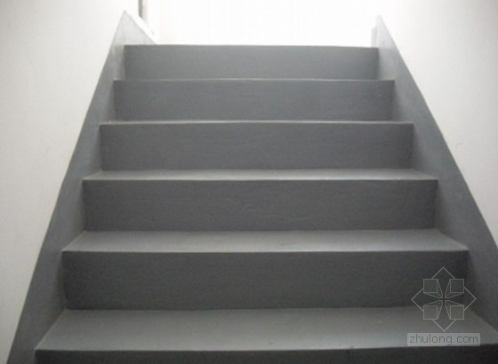 楼梯施工做法资料下载-标杆企业楼梯踏步阳角护角施工做法