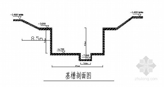 排水管深基坑施工方案资料下载-[天津]物流中心深基坑开挖支护施工方案（钢板桩）