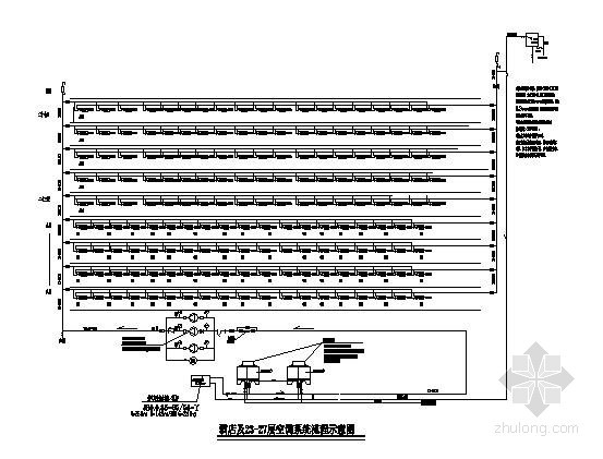 小型超市水电设计图纸资料下载-[重庆]某财富中心空调施工设计图纸