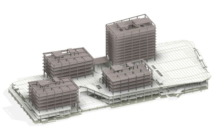 聚焦全国首个采用装配式钢和混凝土组合结构建筑体_20