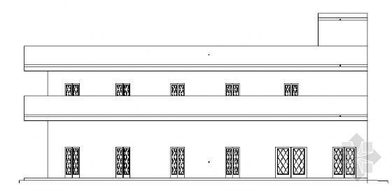 宿舍楼施工平面图2014资料下载-宿舍楼建筑图