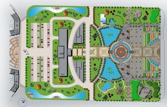 牡丹景观方案资料下载-垫江某广场景观设计方案