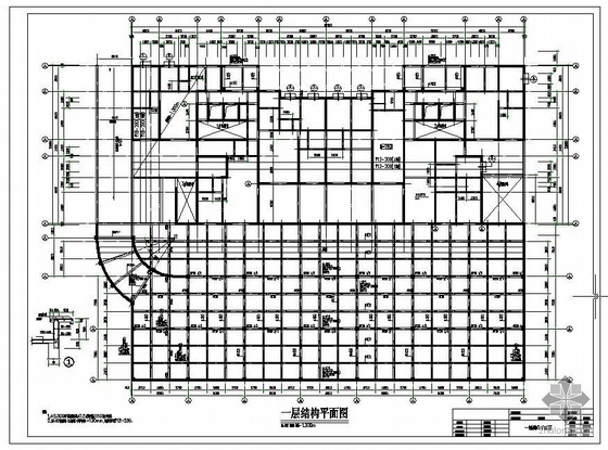 住宅剪力墙转换带地下室资料下载-某剪力墙带地下室住宅楼结构施工图