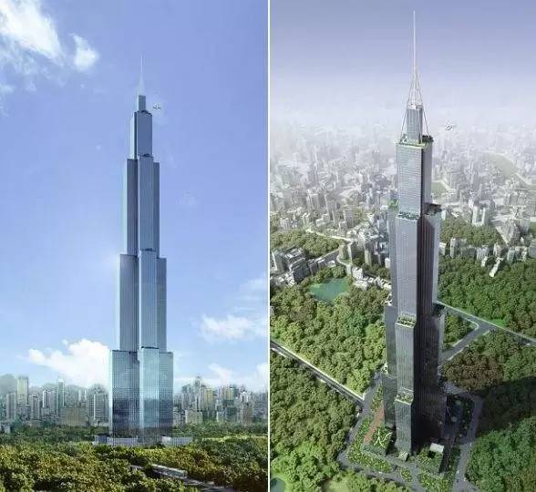 100米超高层建筑资料下载-还记得长沙那座高838米摩天大楼吗？