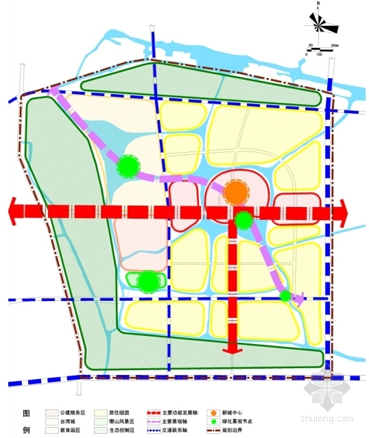 [浙江]城区改造景观规划方案设计(施工图+详规)-道路分析