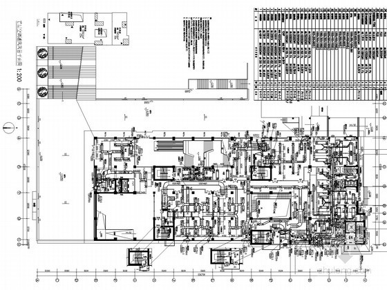 公共建筑空调图纸设计说明资料下载-[广东]多层公共建筑空调通风及防排烟系统设计施工图（节能设计）