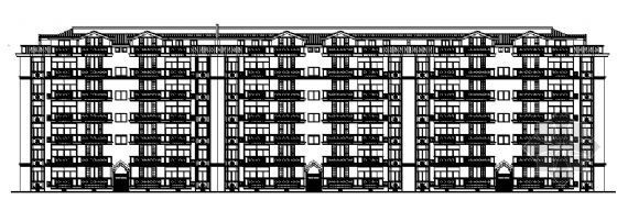 单元式多层住宅建筑设计资料下载-某七层住宅楼建筑施工图