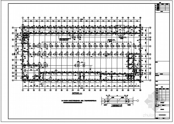 二层厂房建筑图资料下载-安徽某局部二层厂房结构设计图