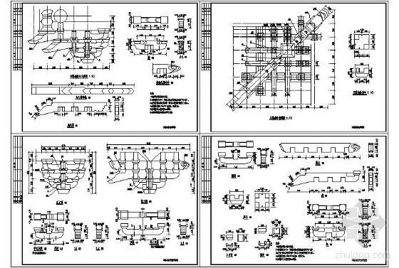 古建筑五踩斗拱详图-4