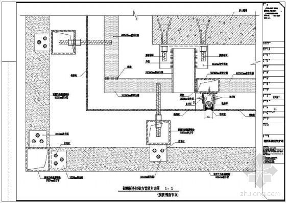 吸音铝板墙节点图资料下载-铝板幕墙节点图