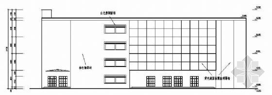 中型建筑结构设计资料下载-某城市中型商场建筑结构设计图纸