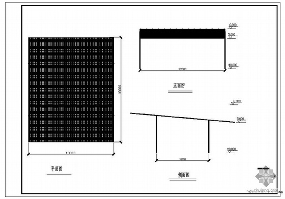 钢结构电梯结构设计资料下载-某电梯钢结构设计图