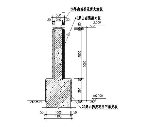 题字碑详图-2