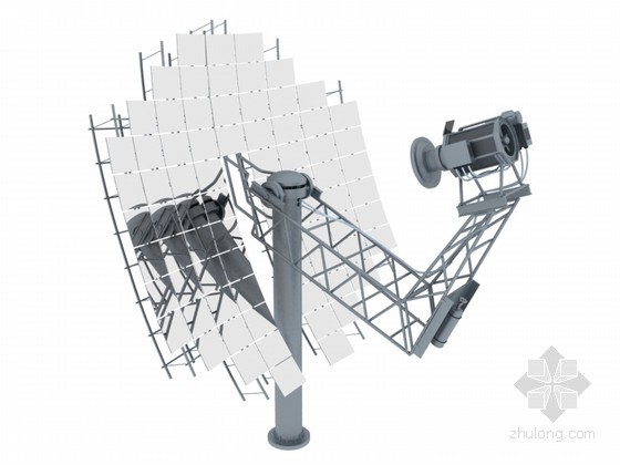 场致发射资料下载-卫星发射器3D模型下载