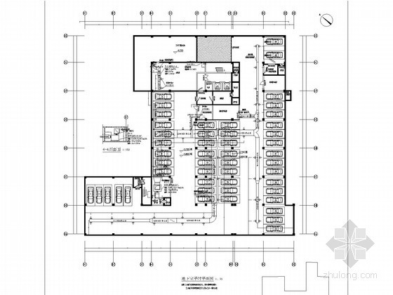 地下室设计建筑资料下载-[浙江]标准厂房工程地下室通风排烟及人防设计施工图（含人防计算书）