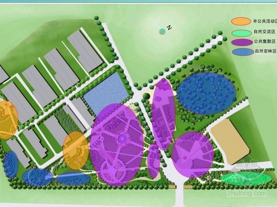 学校景观规划方案设计资料下载-[南昌]高校景观规划设计方案
