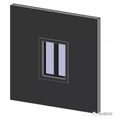 Revit公制窗资料下载-BIM软件小技巧：关于将公制门窗族改为门窗嵌板族
