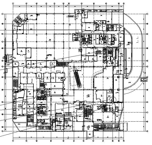 水处理示意构筑物图资料下载-北京大型商业及办公楼电气施工图（含人防）