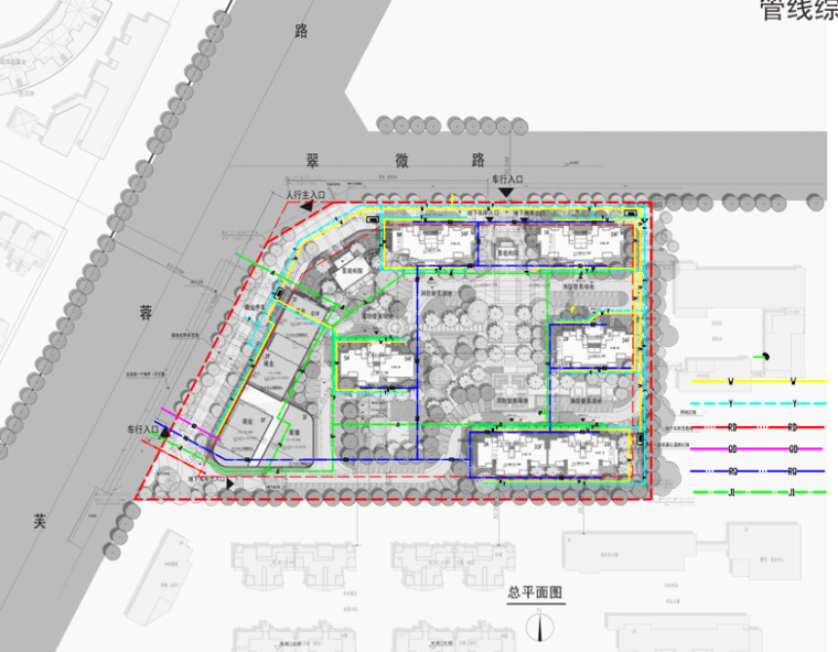 翡翠湖畔建筑方案设计（知名设计院）-翡翠湖畔建筑方案设计 （知名设计院）