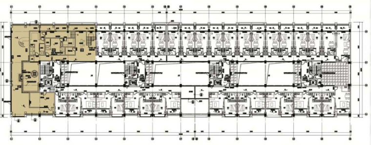 【海南】中铁子悦薹酒店室内设计方案（23页）-十二层平面图