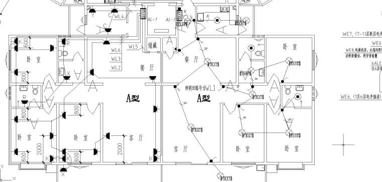 贵州3层别墅电气成套图纸资料下载-某二类高层住宅电气图纸