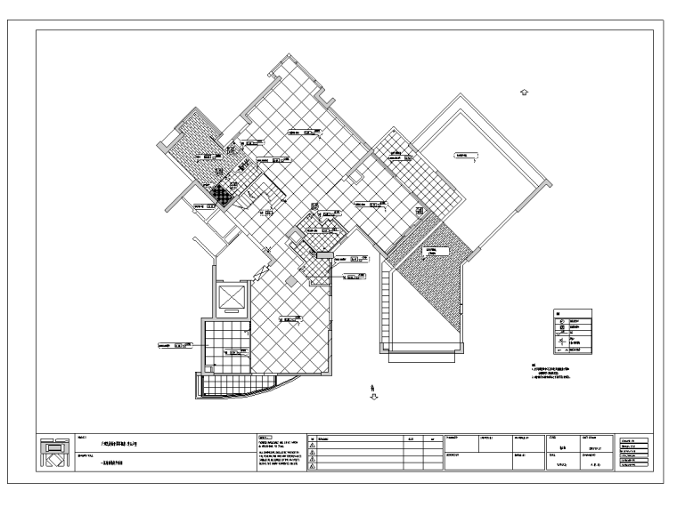 住宅四层复式户型资料下载-广州凯旋新世界复式户型样板间室内设计施工图