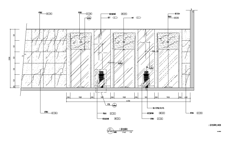 2层餐厅CAD资料下载-某二层亚洲熟食餐厅室内装修设计施工图（127张图纸）