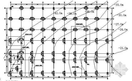 排桩防护设计图纸资料下载-多种桩型的基础桩设计图纸