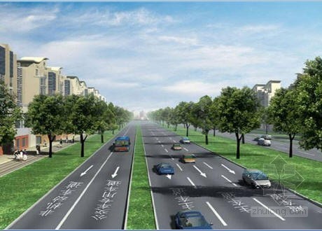 城市道路主辅出入口设计资料下载-城市道路设计课件328页（PPT）