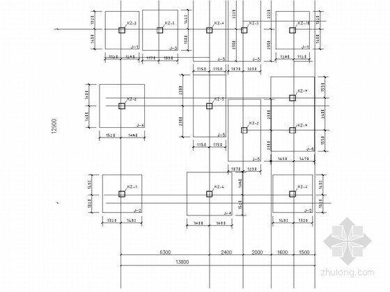 三层框架别墅施工图资料下载-[黑龙江]三层框架别墅结构施工图