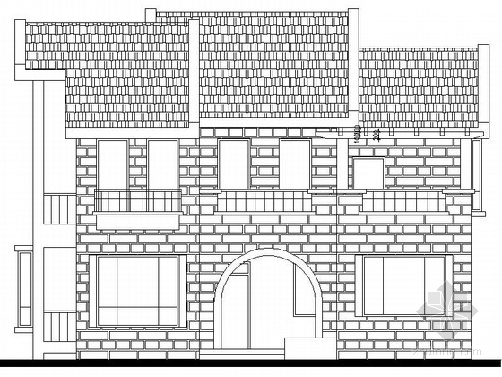 新中式住宅区CAD资料下载-[辽宁]新中式风格住宅区规划设计方案施工图（含效果图）