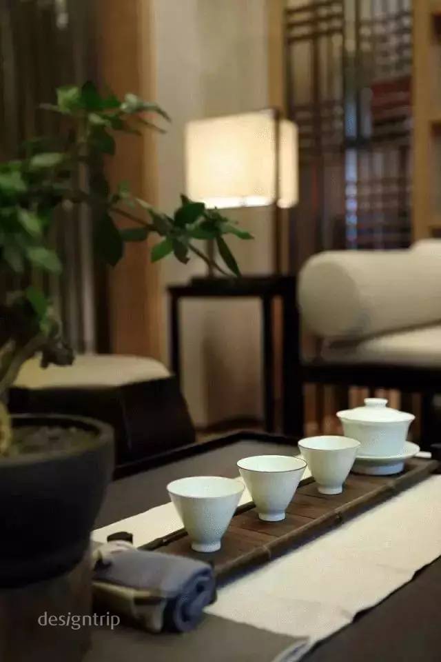 这种茶室设计还是以新中式最美！_15
