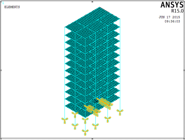 基于 ANSYS 的框架结构分析_9