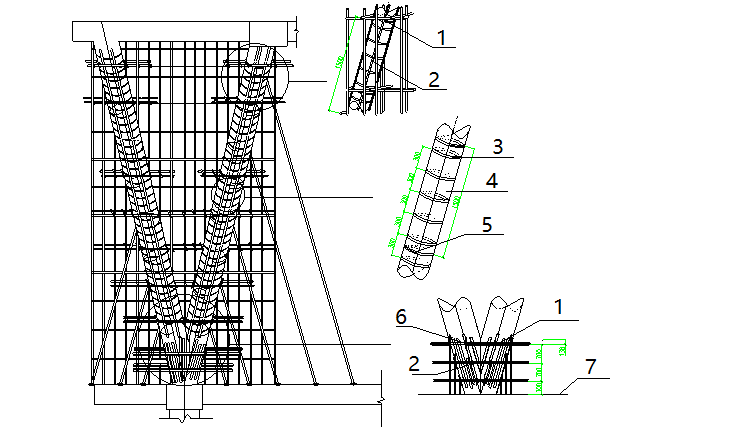 提高圆柱模板施工质量资料下载-现浇钢筋混凝土“V”型圆柱施工工法