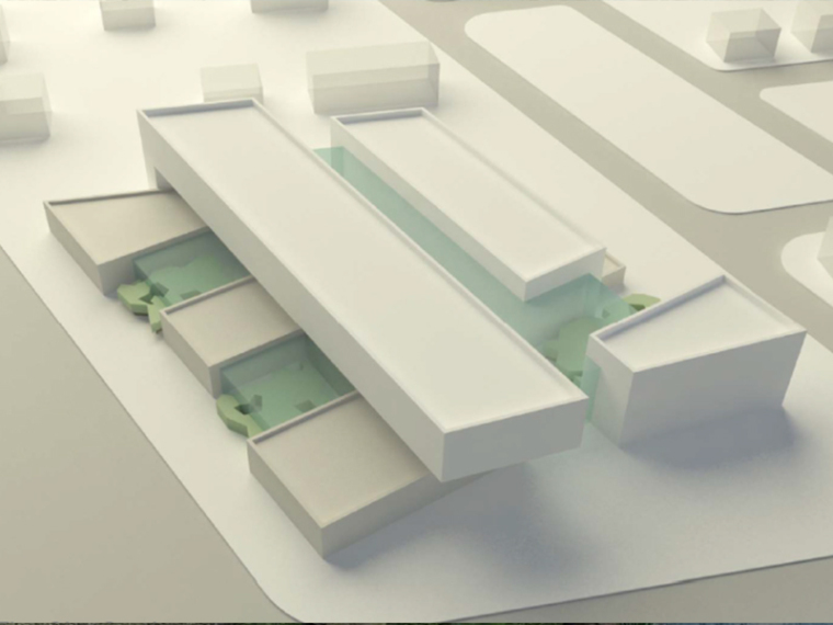 机场商务区设计资料下载-[天津]空港经济区建筑方案设计