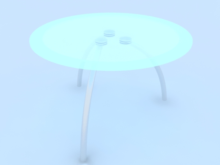 3d室内休闲座椅模型资料下载-休闲小茶几3D模型下载