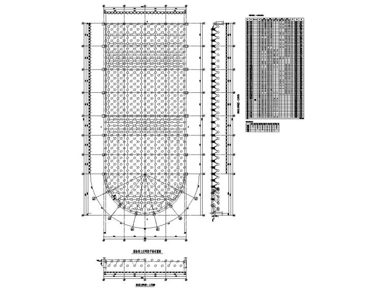 钢结构网架式建筑施工图资料下载-游泳馆钢结构网架结构施工图