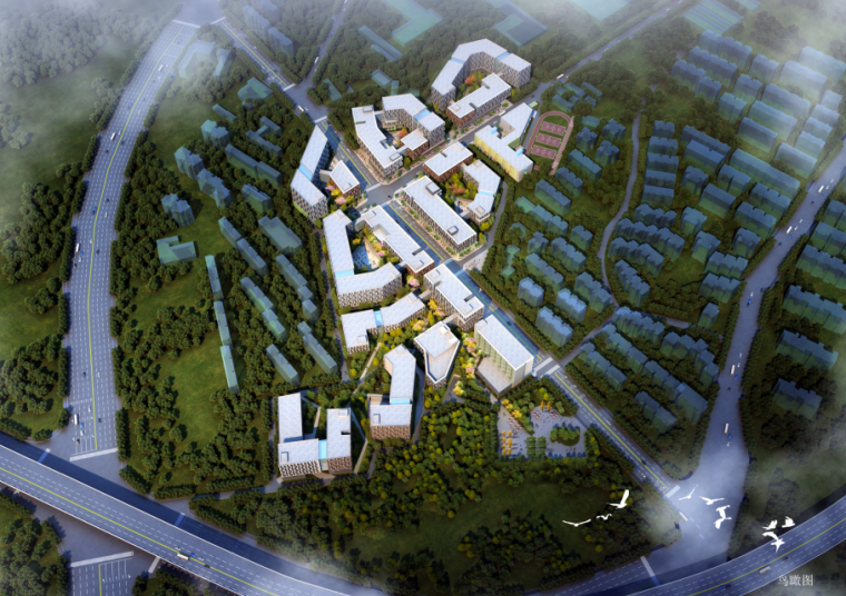 生活营区规划方案资料下载-[南京]总部基地规划方案文本（含公寓、18班小学、办公等功能）