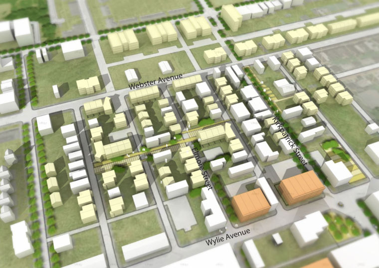 国外居住设计资料下载-[美国]SASAKI大型居住区GreaterHillDistrict规划设计方案文本