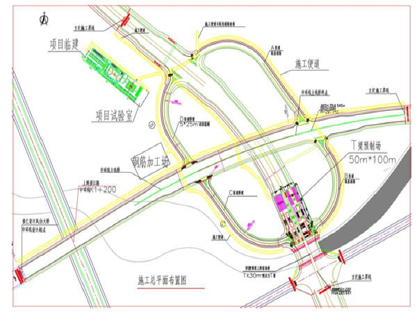 人员的配备措施资料下载-跨线桥施工组织设计（69页）