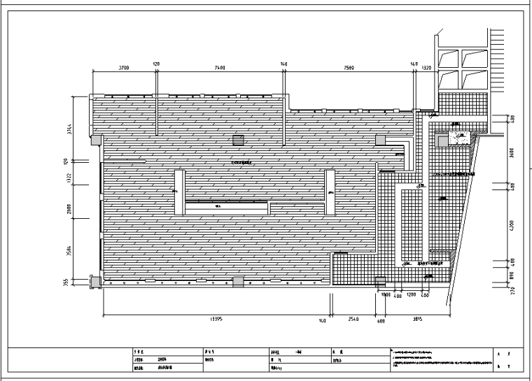 中式风格室内装修施工图资料下载-江苏现代中式风格火锅餐厅室内装修设计施工图