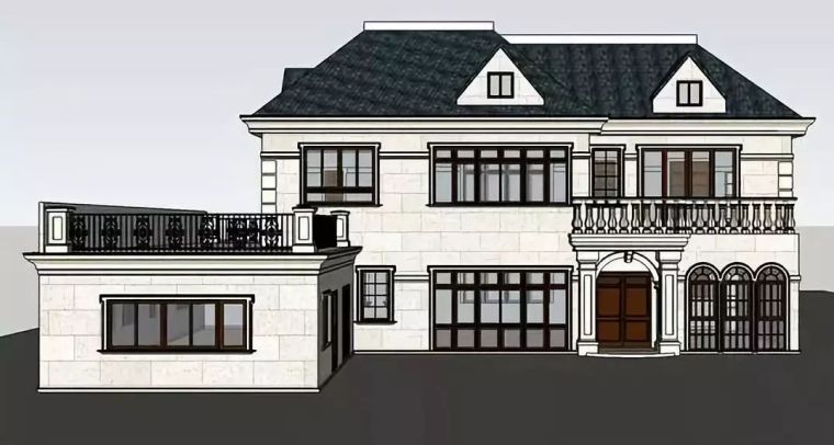 别墅全设计图资料下载-农村装配式建房实例！钢框架+ALC板装配式别墅全流程图解！