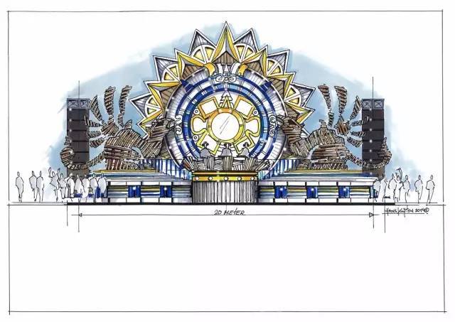 手绘舞台案例设计欣赏！_5
