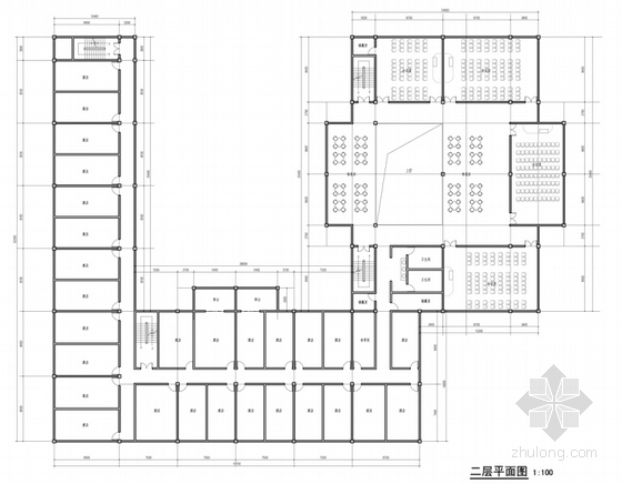 [湖北]环湖生态中式风格度假酒店规划设计方案文本（含CAD 方案较新-环湖生态中式风格度假酒店规划平面图