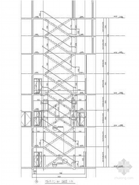 [上海]135米玻璃幕墙办公建筑设计施工图（含详细节点图）-135米玻璃幕墙办公建筑设计局部节点图