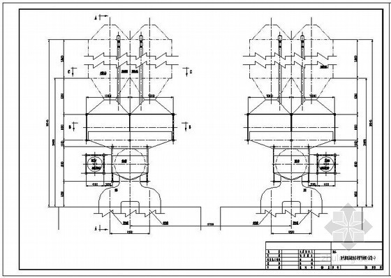 干法脱硫图纸-设备布置平面图 