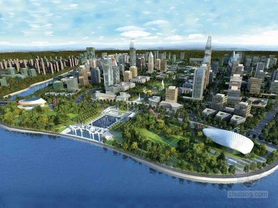 大连总体城市设计资料下载-[大连]城市商务休闲滨海广场景观设计方案
