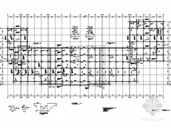 框架结构施工图2010资料下载-[江西]地上五层框架结构门诊楼结构施工图