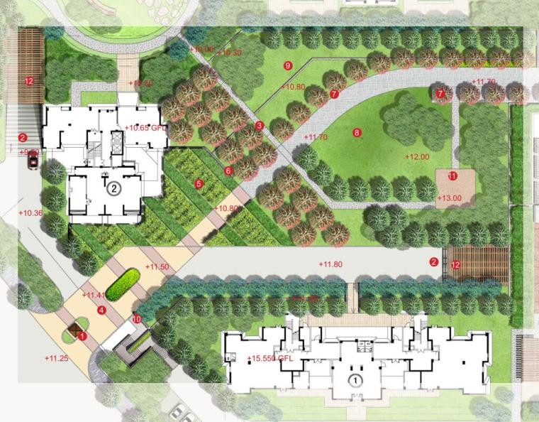 黑臭水体应急性处理方案资料下载-[福建]福州某居住区景观设计方案文本（PDF+58页）