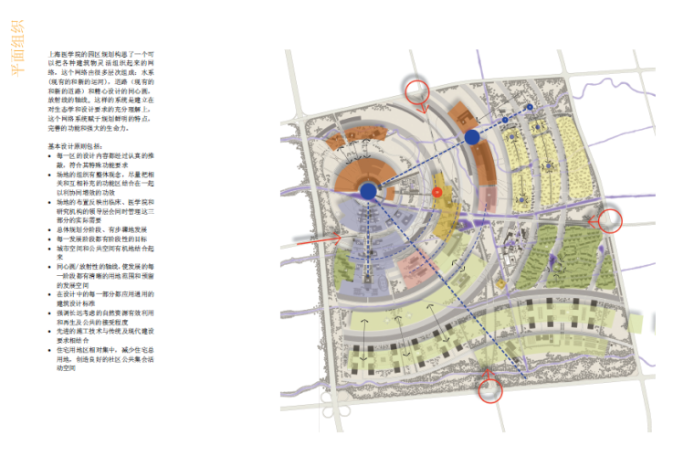 [上海]国际医学园区规划设计方案文本-平面组织